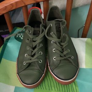 Leather Converse Sneakers